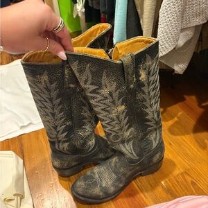 Old Gringo Tan Leather Interior Boots